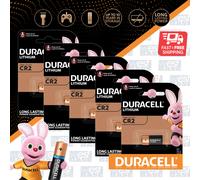 5x DURACELL CR2 3V PHOTO LITHIUM ULTRA Batteries ELCR2 CR15H270 DURALOCK Exp+