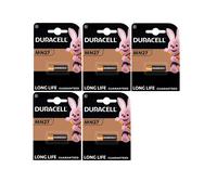 5X Duracell MN27 27A A27 8LR732 (5 Blister Packs o