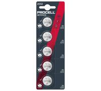 5x Duracell Procell Intense CR2032 3V Lithium Coin Cell Battery