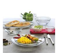 5x Duralex Lys Glass Soup Plate 23cm 6Pk (2.11/Unit +Free Ship)