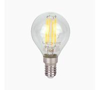 5x E14 LED Leuchtmittel 4W 4000K 480lm 230V G45 neutralweiß, LED line LITE