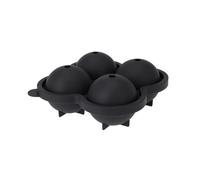 5x EH Barware Sphere Ice Tray Black 16cmx15cmx7cm 4Pcs (2.62/Unit +Free Ship)