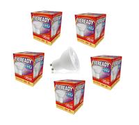 5x Eveready GU10 LED Light Bulbs 3.1W 3000K 250lms Warm White