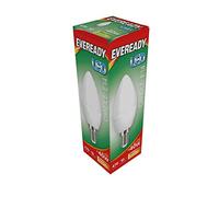 5x EVEREADY Opal Candle LED Bulb 6w SES E14 3000K Warm White 470lm