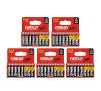 5X Eveready Super Heavy Duty Aaa Zinc Batteries, Pack Of 8 (40X Batteries In Total)