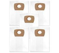 5X Fabric Dust Bags (Filtration Class M) for NILFISK AERO 21-21 PC (EU 107406601), AERO 26-01 PC X (EU 107406605), AERO 26-21 PC (EU 107406606)