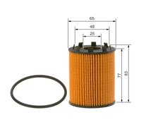 5x ✅Fits BOSCH 1 457 429 256 OIL FILTER 1.3 CDTI 16V HEIGHT 83 MM ⭐UK Seller⭐