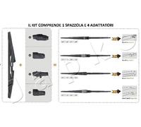 5x ✅Fits JAPKO SJX40R WINDSCREEN WIPER ⭐UK Seller⭐