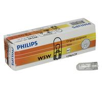 5x ✅Fits PHILIPS PHI 12961/10 Light bulb W5W (10 pcs) 12V 5W Light b ⭐UK Seller⭐