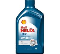 5x ✅Fits SHELL HELIX P.HX7 AV 5W30 1L Engine Oil 5W30 1l Helix 55004 ⭐UK Seller⭐
