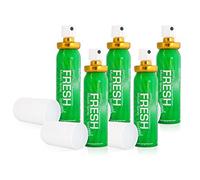 5x Fresh MINT BREATH SPRAY Antibacterial SUGAR FREE Bad Breath & Smokers 20ml