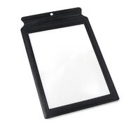 5X Full Page Magnifier for Reading, 8.8x6.3 Inch Bendable Handheld Magnifying Sheet, Lightweight PVC Reading Magnifier for Books, Small Prints, Ageing Eyes, Low Vision & Seniors