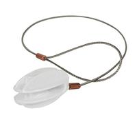 5x Gallagher High Strain Egg Insulators + Stainless Steel Wire - White