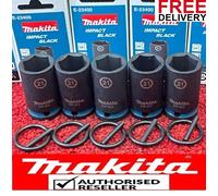 5x Genuine Makita scaffolding Impact Wrench Socket 52mm 1/2" Fits DTW300 DTW302