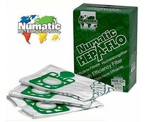 5x Genuine Numatic NVM-1CH Henry Hetty James Basil HEPA-FLO Vacuum Dust Bags