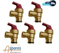 5X GENUINE VAILLANT ECOTEC PRO PLUS Pressure Relief Valve 178985