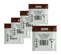 5x Gervin ReStart Yeast GV7 for Stuck Fermentations Premium Quality 5g 5-23L