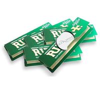 5x Green Regular 70mm Thin Rolling Paper Booklet - Bundled by GetInStyle Shop