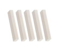 5x Guitar Bridge Saddle, Blank Bone Nut 52x10x6mm Guitar Ukulele Luthier Saddle Bass DIY Builder