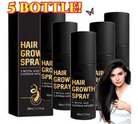 5X Hair Growth Spray With Biotin & Caffeine-Natural Hair Thickening Gentle Regrowth Mist