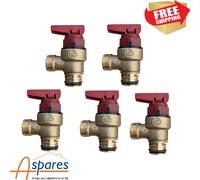 5X HEATLINE CAPRIZ 2 24C & 28C BOILER PRESSURE RELIFE VALVE 0020213114 [EEK: A+++]