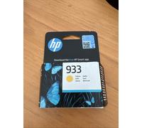 5X HP 933 Yellow Original Ink Cartridge Page Yield 330 (P/N CN060AE) Nov 25