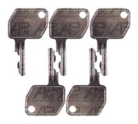 5x Ignition Switch Keys Replacement for Thwaites Dumper Truck Excavator JCB 3CX 926 Forklift