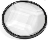 5X Kaleidoscope Glass Prism Filter 52 55 58 62 67 72 77 82mm Special Effects Photography Accessories DSLR Camera Lens Filter (Size : 82MM, Color : 5X Kaleidoscope)