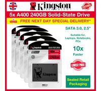 5x Kingston A400 240GB SATA III 2.5" SSD Wholesale, FREE NEXT DAY DELIVERY