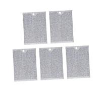 5X Kitchen Cleaning Sponge Non Scratch Scrubs Household Multipurpose Wire Dishwashing Pads Fit Car Wash Pots Dishes Bathroom