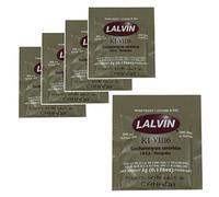 5X Lalvin ICV K1 V1116 Yeast White Wine 5g Sachet Homebrew Wine Making 4.5L-23L