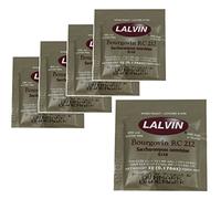 5X Lalvin RC 212 Yeast Red Wine 5g Homebrew Wine Making 4.5L-23L Pinot Noir