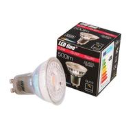 5x LED bulbs GU10 220~240V 5,5W 500lm 2700K, warm white, dimmable