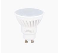 5x LED bulbs GU10 230V 10W 1250lm neutral white, 4000K, dimmable, LED line
