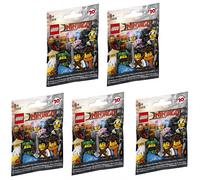 5x LEGO Ninjago Movie Minifigures 71019 NEW Sealed Packs (Lot of 5)