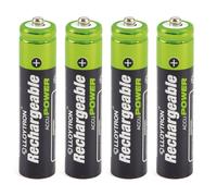 5x Lloytron NiMH Rechargeable Battery Black & Green AAA 550mAH Pk4 (2.88/Unit)