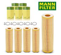5X Man Hu 514 X Oil Filter for Mercedes W203 W204 C204 S203 W211 W212 CL203 B906