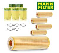 5X MAN HU 514 X Oil Filter For Mercedes W203 W204 W211 W212 B906 R171 0143220003