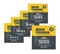 5X Mangrove Jacks Beer Finings GMO Free 5g Clears 23L in 24 Hours