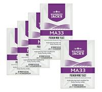 5X Mangrove Jacks MA33 8g / 23L Fruity White & Blush Country Wines