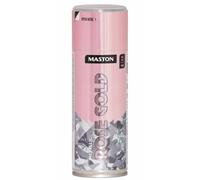 5x Maston Spray Paint Metallic Gloss Rose Gold 400ml