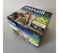 5x MAXELL DV 60min MiniDV Mini Digital Video Cassette Tape Pack f/ Camcorder NEW