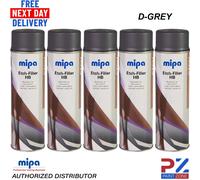 5X Mipa Etch Filler High Build Dark Grey (500ML)