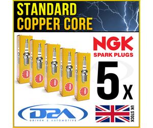 5x NGK AB-6 2910 Standard Spark Plug