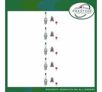 5x NGK Spark Plug 6458 PFR6Q