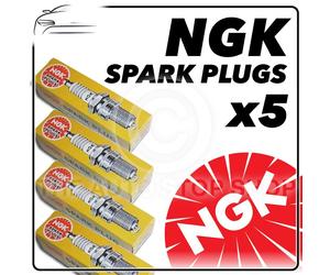 5x NGK SPARK PLUGS Part Number B6HS Stock No. 4510 New Genuine NGK SPARKPLUGS