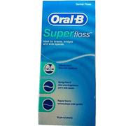 5x Oral-B Superfloss Dental Floss 50 Threads