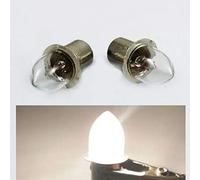 5X P13.5S 6V / 0.75A 4.5W KPR Indicator Flashlight Bulb Torch Flanged Headlight Lantern Lamp Replacement Working Tools