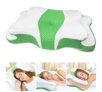 5X Pain Relief Cervical Pillow for Neck and Shoulder Support,Hollow Design Cervical Memory Foam Pillows, Orthopedic Ergonomic Neck Pillow,Contour Bed Pillow for Side,Back,Stomach Sleeper……