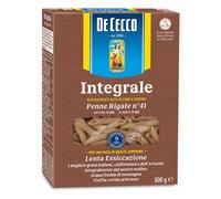 5X Pasta De Cecco Penne rigate integrali n. 41 Whole Wheat Grain Italian Pasta 500g 100% Italian